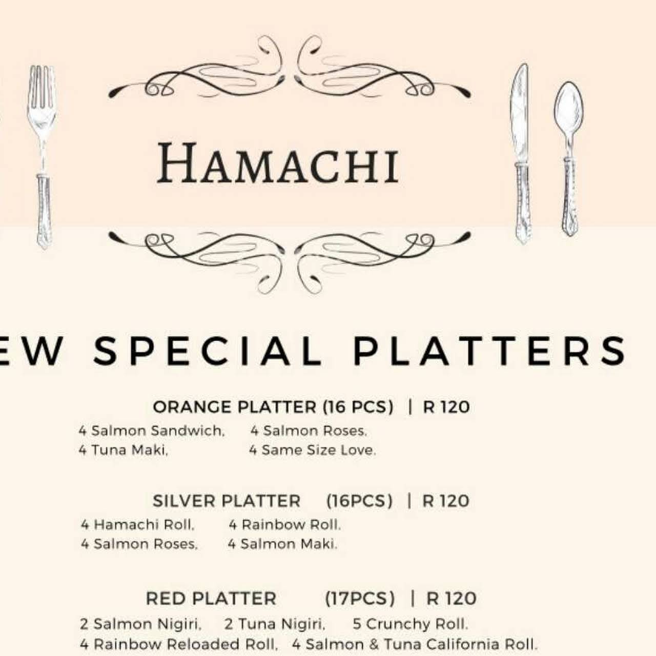 Hamachi Restaurant Claremont Claremont的生食餐厅