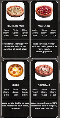 Menu Pizza Pronto Pantin Page 2