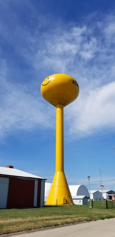 Smiley Face Water Tower