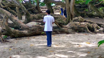 Photos of Beautiful Beach Pangandaran, West Java Indonesia