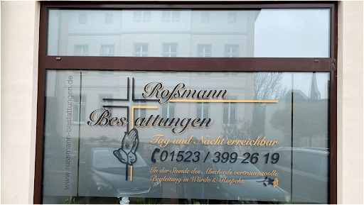 Roßmann Bestattungen Weida - Visual