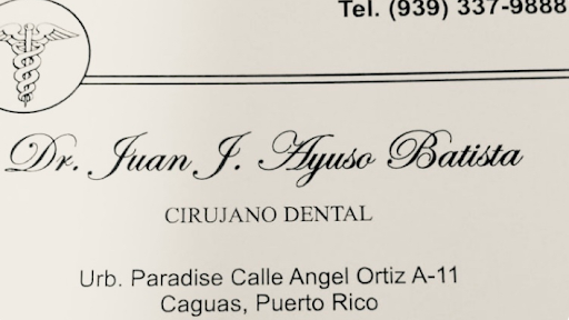 Cirujano Dentista Dr. Juan Ayuso Batista