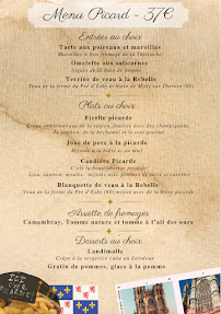 Menu Restaurant Chez Grand-Mère Page 8