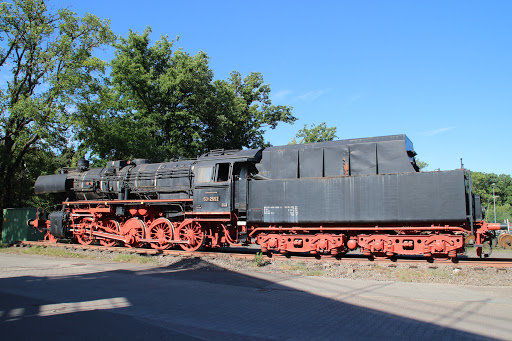 Alte Dampflokomotive. Gallery - Germany