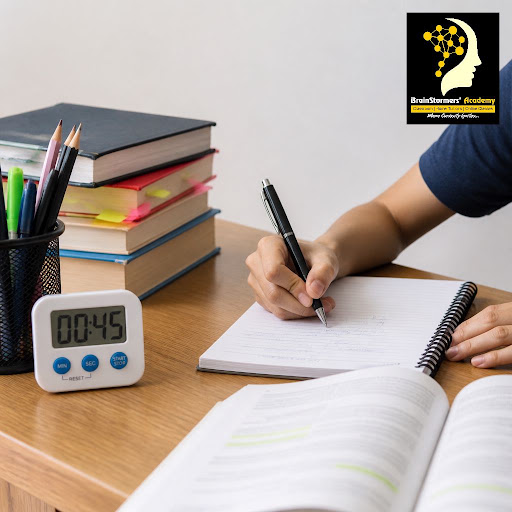 Struggling to finish your paper on time, even after studying hard? At BrainStormers' Academy in S…