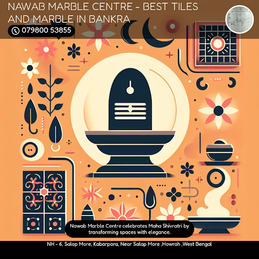 Embrace the essence of Maha Shivratri by enhancing your sacred spaces with Nawab Marble Centre's…