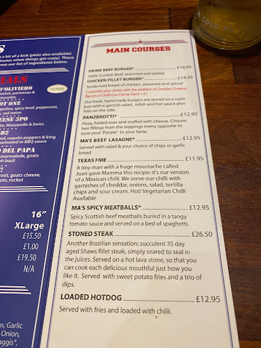 Comments and reviews of Mamma's American Pizza