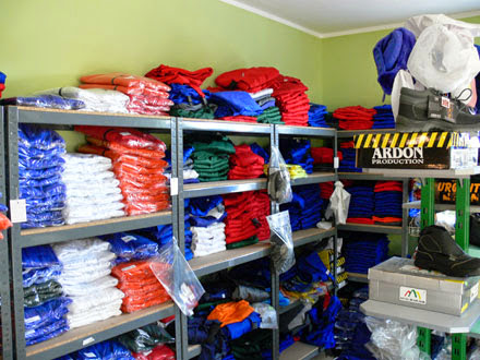 Pracuś. Odzież robocza, szycie, nadruki, artykułu BHP