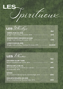 Menu Les Marnières, Crêperie Bar Restaurant Page 14