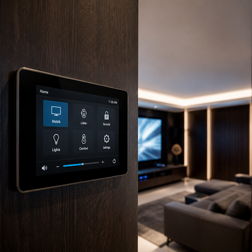 Bring your home theatre and smart home automation together with intuitive control panels from UNI…