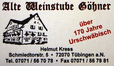 Photos of Alte Weinstube G&ouml;hner