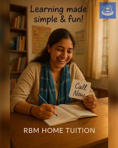 Get expert maths tuition for CBSE Class students in Karol Bagh! RBM Home Tuition's top-rated tuto…