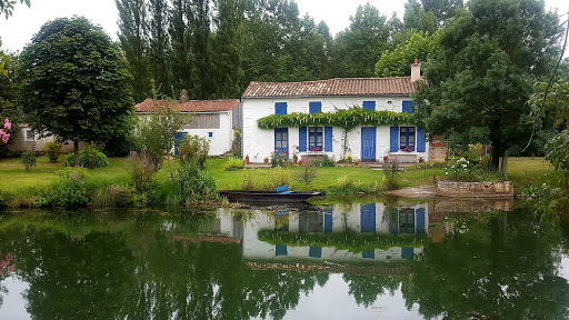 Sentier randonnée et vélo Marais Poitevin La Garette Le Vanneau Coulon