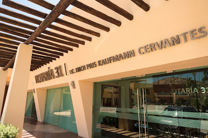 Notaría 31 | Lic. Erich Pius Kaufmann Cervantes