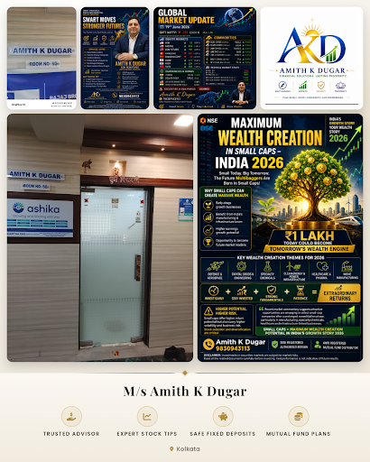 M/s Amith K Dugar offers expert financial guidance with a focus on Stock Broking Services and Fix… post image