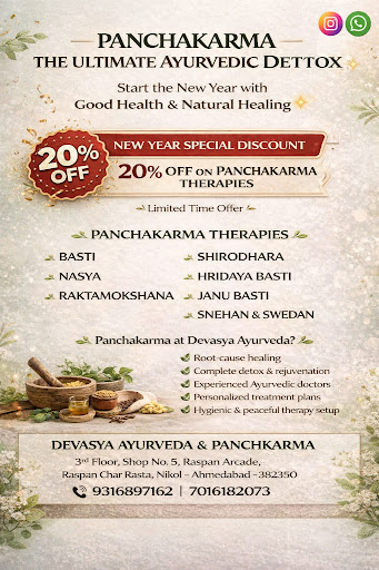 Get New year special discount at Devasya Ayurveda post image