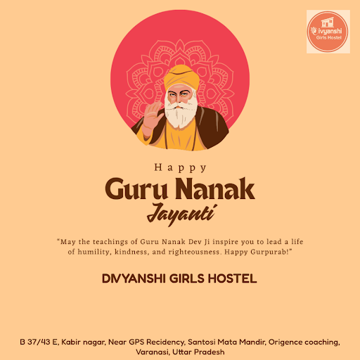 Wishing you a joyous Guru Nanak Jayanti from Divyanshi Girls Hostel in Varanasi! As we celebrate… post image