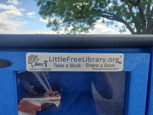 Birdhouse library box - take one, leave one
