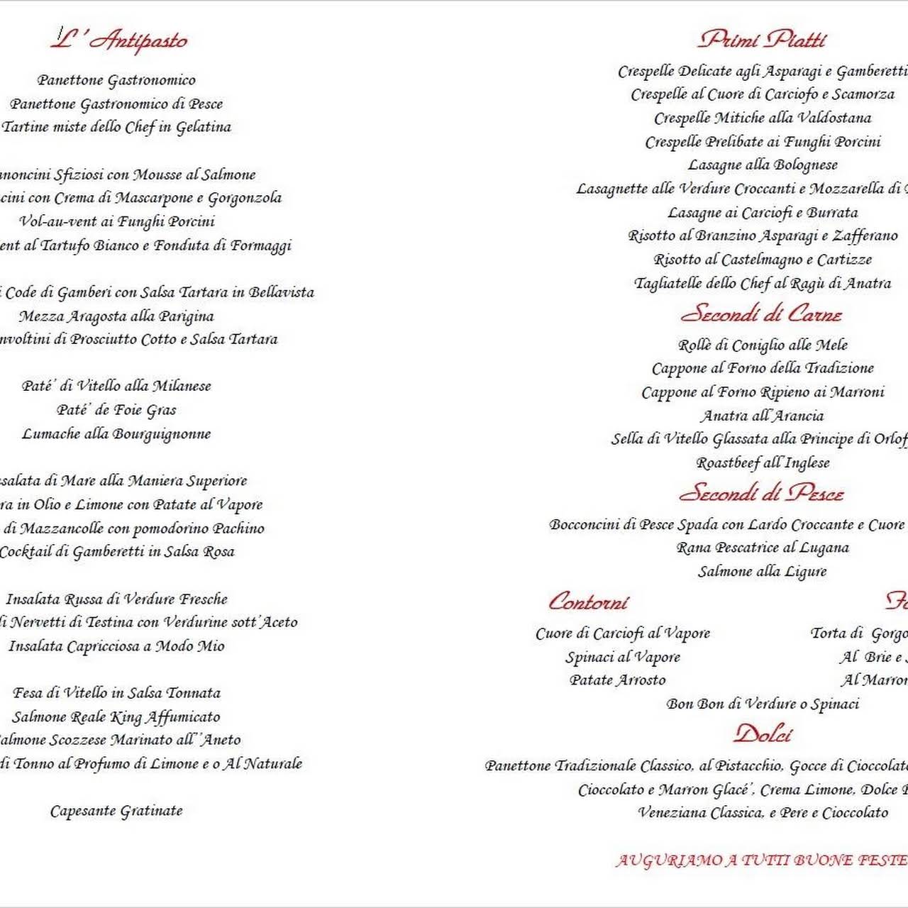 Menu Di Natale Gastronomia.Gastronomia Vedani Franco Negozio Di Prodotti Alimentari Per Gourmet A Legnano