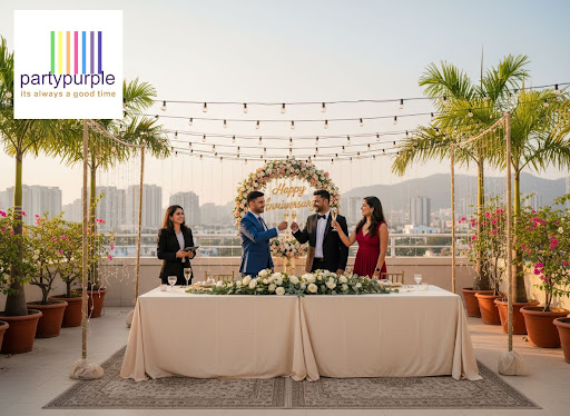 Celebrating a special anniversary soon? PartyPurple - Event Planner in Kharghar, Mumbai creates r…
