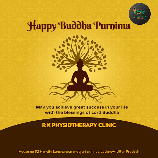 Celebrate peace and enlightenment on this Buddha Purnima with R K Physiotherapy Clinic in Lucknow… post image