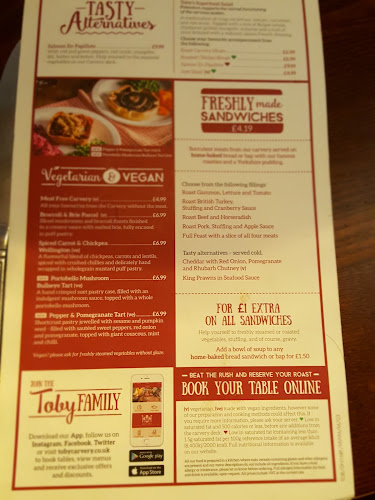 Reviews of Toby Carvery Lower Earley in Reading - Bakery