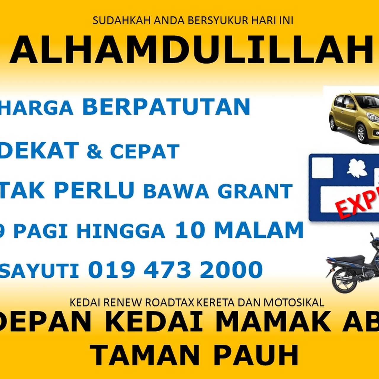 Dc Roadtax Insurance Agency In Taman Pauh