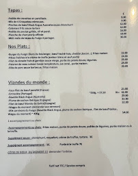 Menu Fuego Restaurant Sainte Maxime Page 5