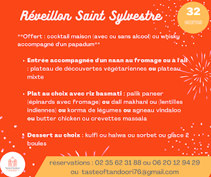 Photo n°1 de Taste of Tandoori à Rouen (Restaurant)