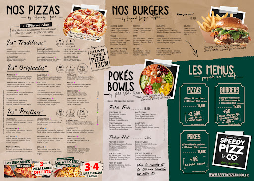 Photo 4 - Speedy PIZZ & Co Vendôme - Pizzas, Burgers, Pokés