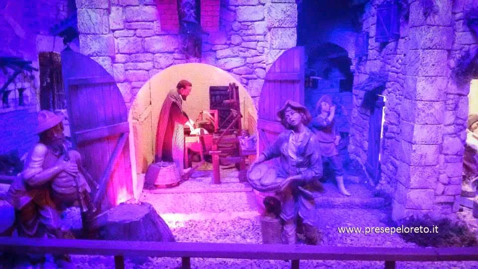 Nativity Artistic Mechanic "Benedict XVI"