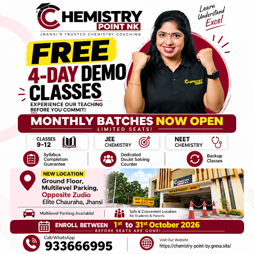 New Batches Open – Chemistry Point post image
