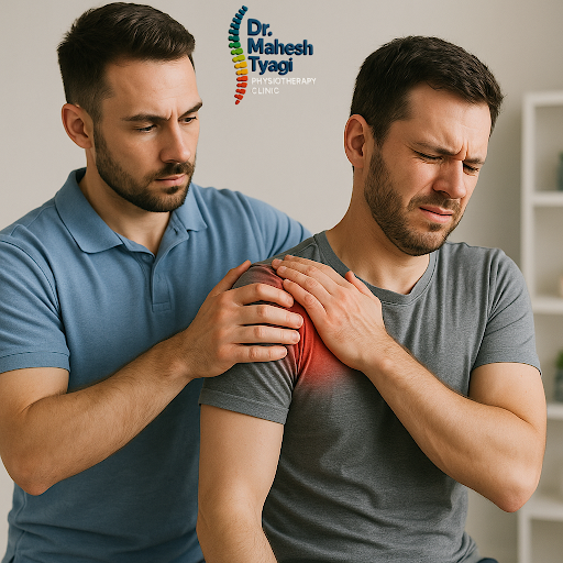Frozen shoulder a common condition of shoulder joint where adhesion or thick band occur on surrou… post image