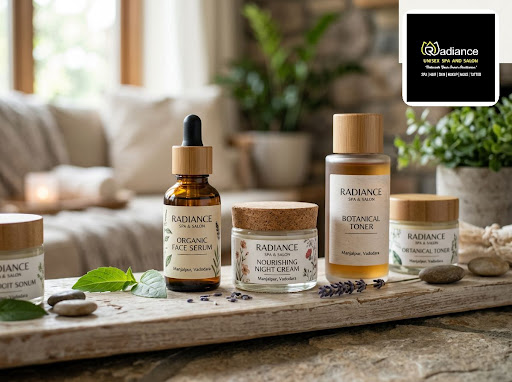 Discover the gentle power of nature with organic skincare at Radiance Spa and Salon in Manjalpur,…