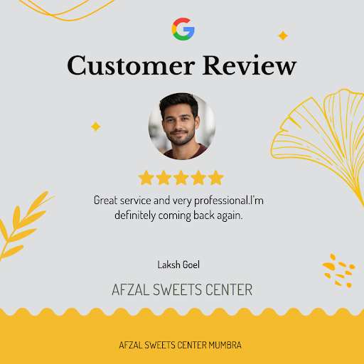 Laksh Goel's mouthwatering experience at AFZAL SWEETS CENTER in Thane! He raves about the excepti… post image