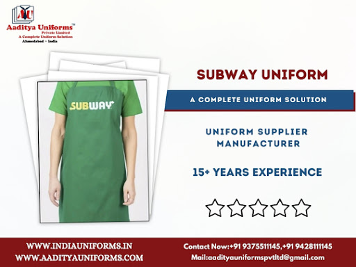 Subway Uniform Available At Aaditya Uniforms post image