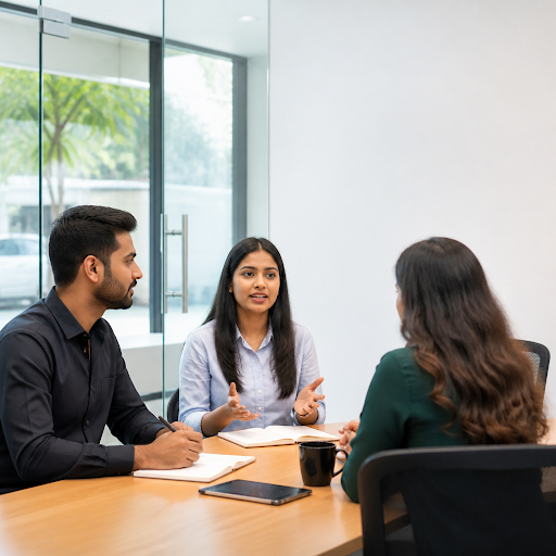Want to speak confident, professional English at work? At Fluent Edge in Rachna Nagar, Bhopal, ou… post image