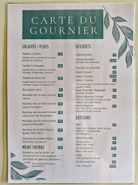 Menu Brasserie Le Gournier Page 1