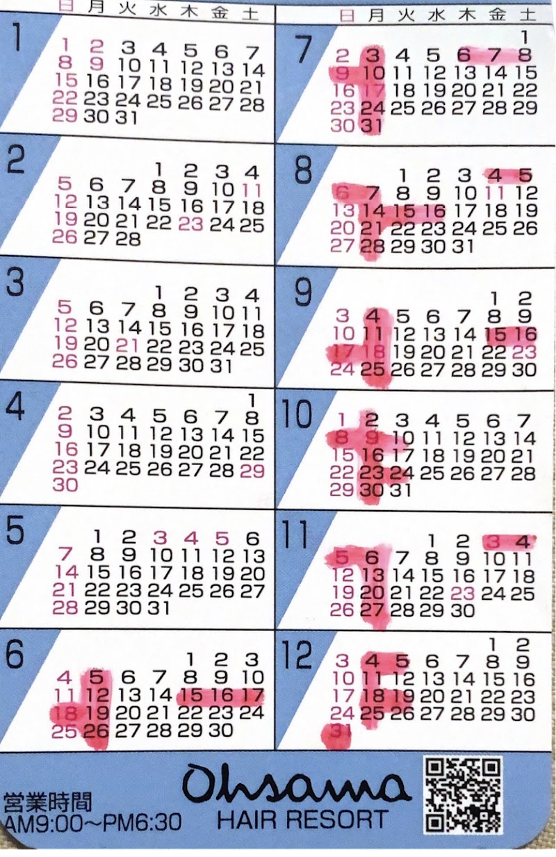 オオサワ ヘアーリゾート