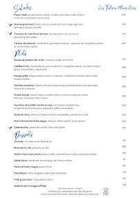 Menu Les trottoirs marseillais Page 1