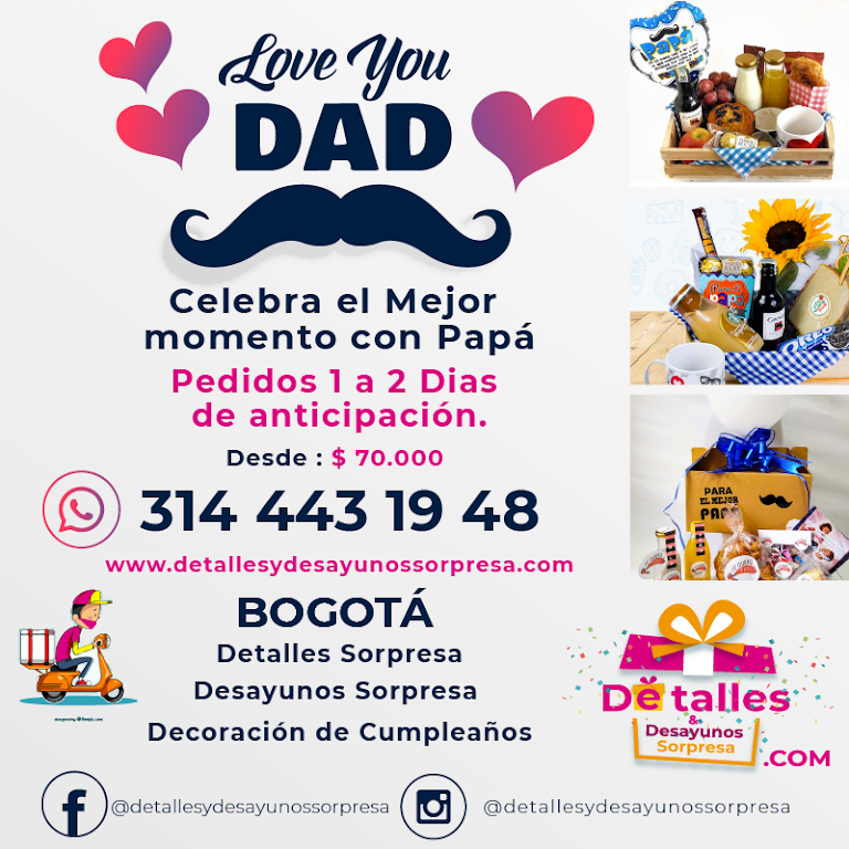 detalles de cumpleaños - Desayunos Sorpresa en Bogotá 