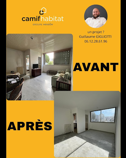 Avant / Après : la magie opère !Chez Camif Habitat...