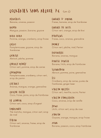 Menu La Pirogue Page 5