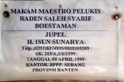 Photos of Gg. Tomb of Raden Saleh Syarif Bustaman