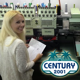 Century 2001 Screen Print, Embroidery & Promotional Products