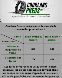 Photo n°1 de Courlans Pneus à Courlans (Magasin de pneus)