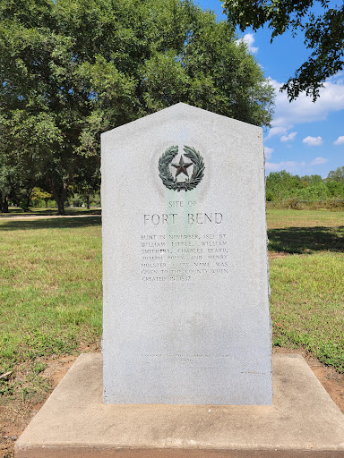 Site of Fort Bend Texas Historical Marker - Thumbnail