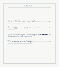 Menu La Côte Vermeille Restaurant 🐟🍖| Restaurant Bistronomique | Port- Vendres Page 7