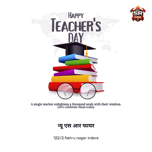 न्यू एस आर फायर से Teacher's Day पर अपने शिक्षकों को सुरक्षितता का आश्वासन दें। कार फायर एक्सटिंग… post image
