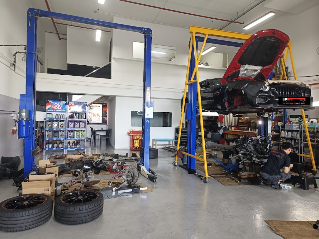 Sportivo works pte ltd - car servicing Singapore facility photo 2